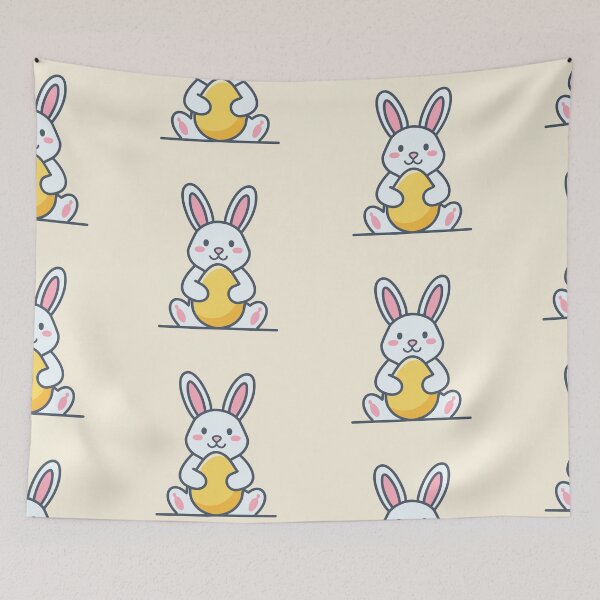 Item preview,  Easter Aesthetic – Cute Bunny, Eggs, Christian Cross & Spring Designs designed and sold by CrossCrafted.