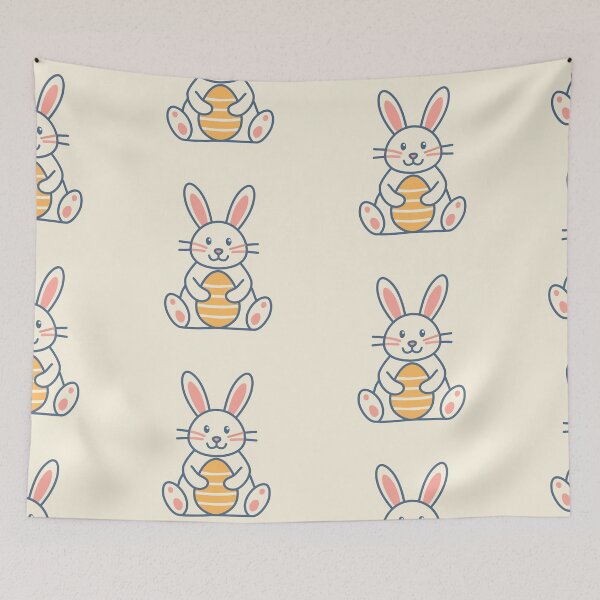 Item preview, Easter Aesthetic – Cute Bunny, Eggs, Christian Cross & Spring Designs designed and sold by CrossCrafted.