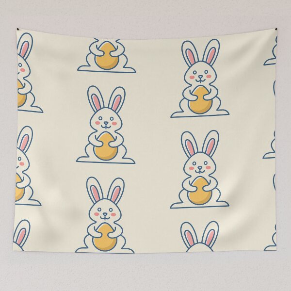 Item preview, Easter Aesthetic – Cute Bunny, Eggs, Christian Cross & Spring Designs designed and sold by CrossCrafted.