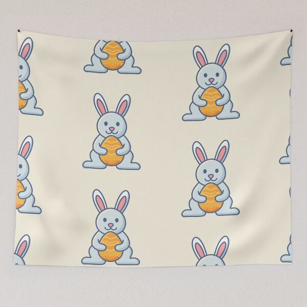 Item preview, Easter Aesthetic – Cute Bunny, Eggs, Christian Cross & Spring Designs designed and sold by CrossCrafted.