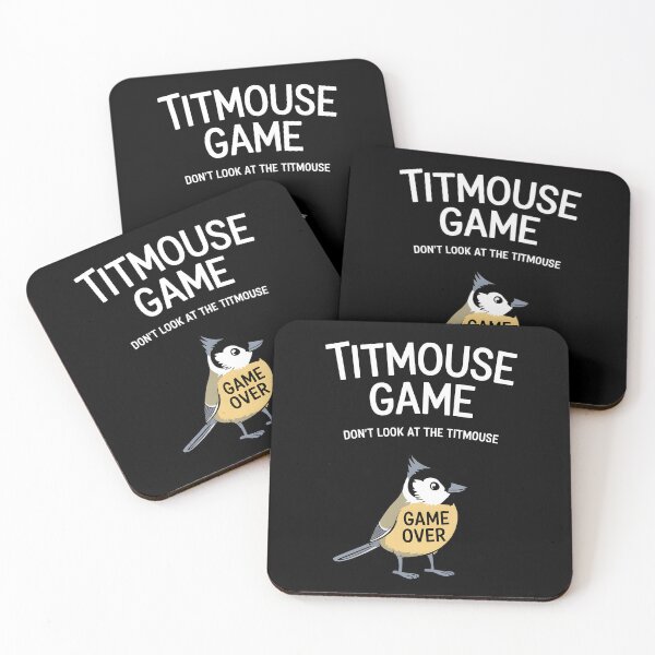 Item preview, Funny Bird Titmouse Game designed and sold by HeadTurningArt.