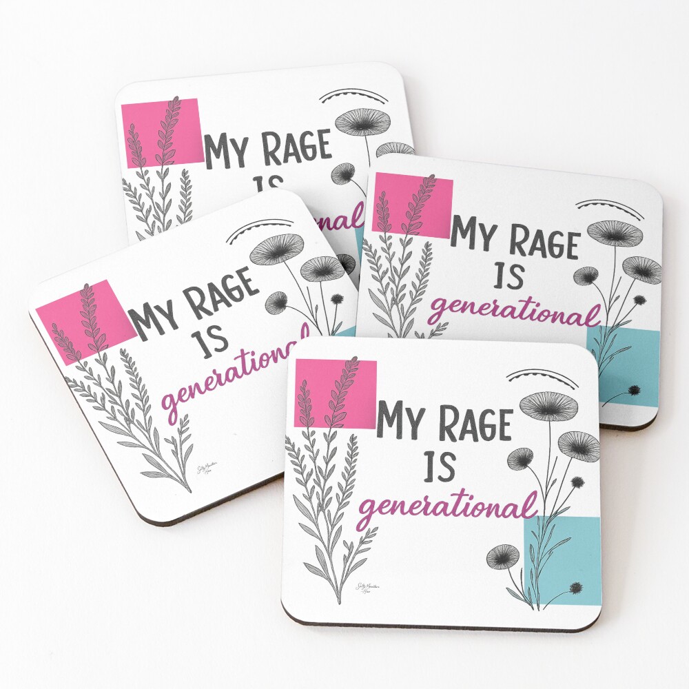 Item preview, Coasters (Set of 4) designed and sold by SALTYMTNHIVE.