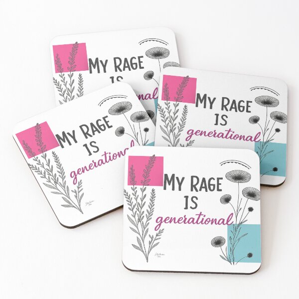 Item preview, Generational Rage in Bloom designed and sold by SALTYMTNHIVE.