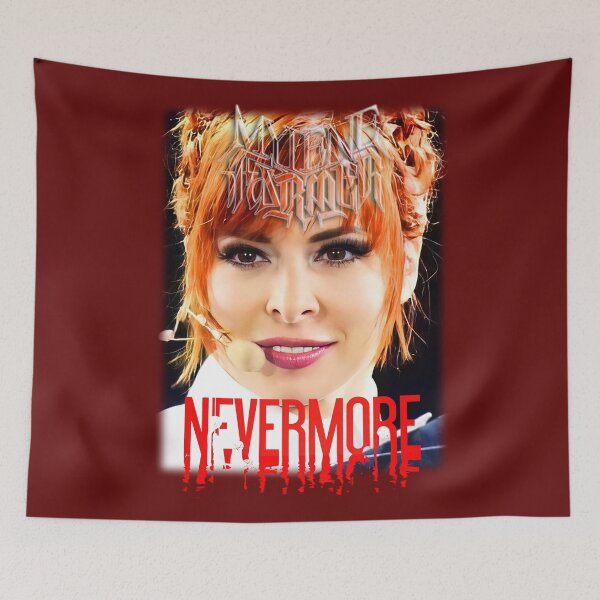 Artikelvorschau, Mylene Farmer __NeverMore_2025 entworfen und verkauft von MusicVibesTee.