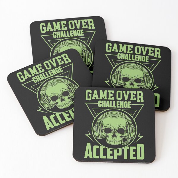 Item preview, Gamer Challenge Accepted Classic Gaming Art  designed and sold by Back2Collage.
