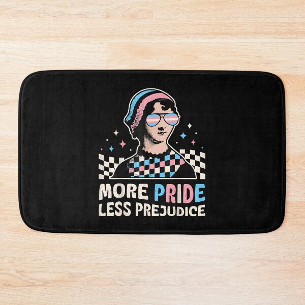 Item preview, More Pride Less Prejudice LGBT Gay Pride Month Trans Ally designed and sold by lidanmasi.