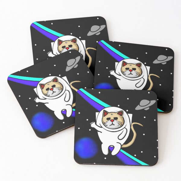 Item preview, Alone Astronaut Cat in Space designed and sold by myfavoritegifts.