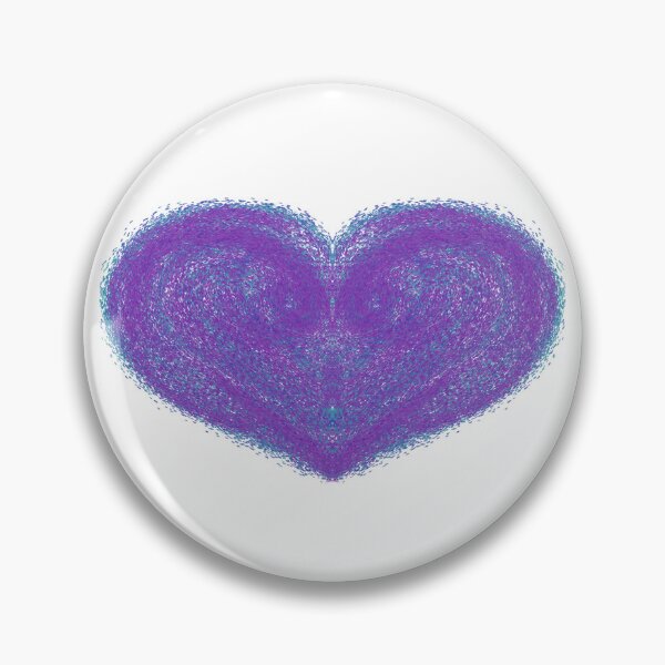 Item preview, micro-line heart designed and sold by Kalhanne.