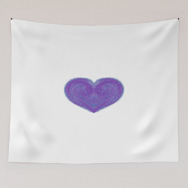 Item preview, micro-line heart designed and sold by Kalhanne.