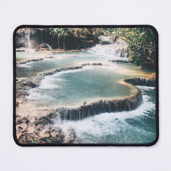 Item preview, Kuang Si Falls - Luang Prabang - Laos designed and sold by Emilia Oxelheim.