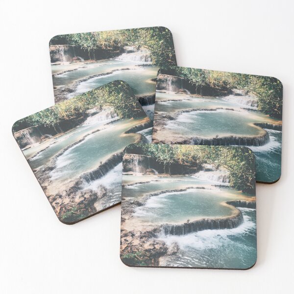 Item preview, Kuang Si Falls - Luang Prabang - Laos designed and sold by Emilia Oxelheim.