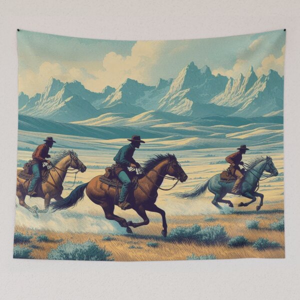 Item preview, Galloping riders in the West designed and sold by Sigtrix.