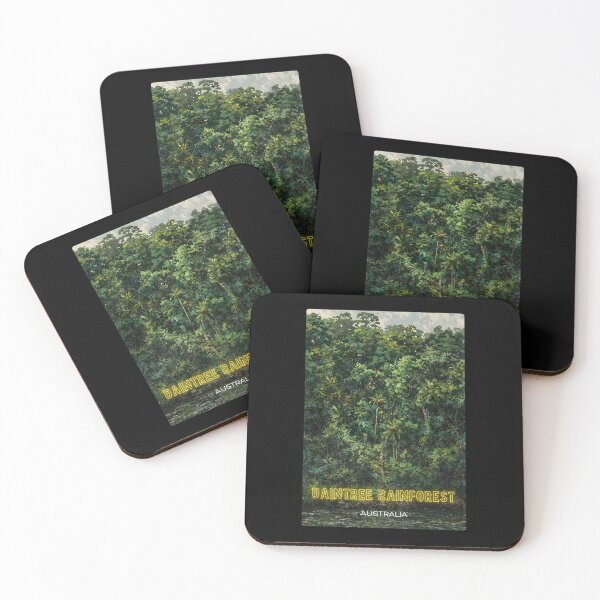 Item preview, Daintree Rainforest Australia Souvenir Sticker Vintage Nature Gift designed and sold by twentytwo ART souvenir designs.