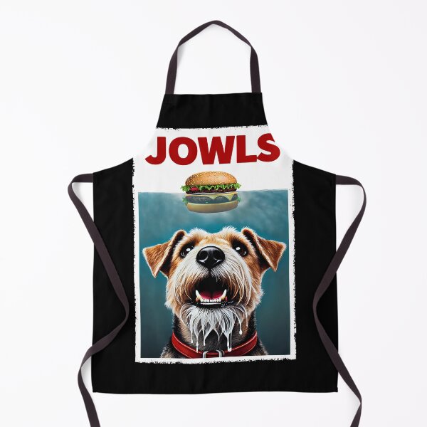 Item preview, Funny Glen of Imaal Terrier and Hamburger Parody Jowls Dog Lover designed and sold by Kimberley King Art King Art.