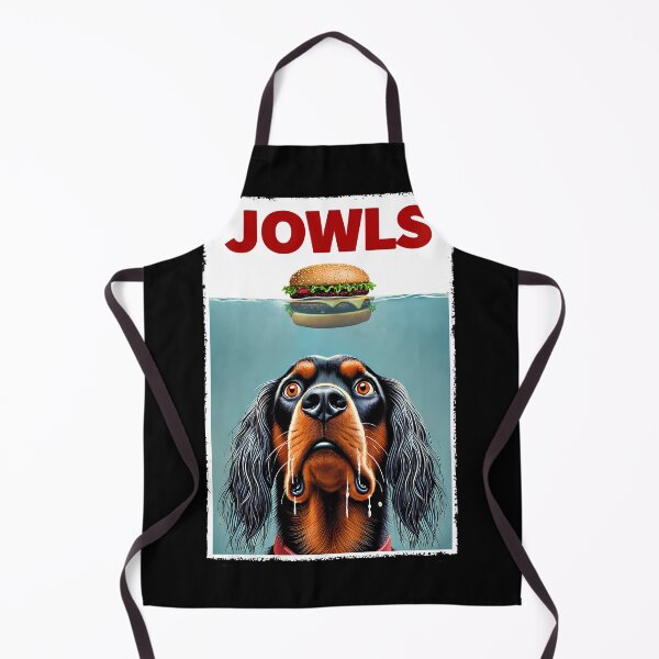 Item preview, Funny Gordon Setter and Hamburger Parody Jowls Dog Lover designed and sold by Kimberley King Art King Art.