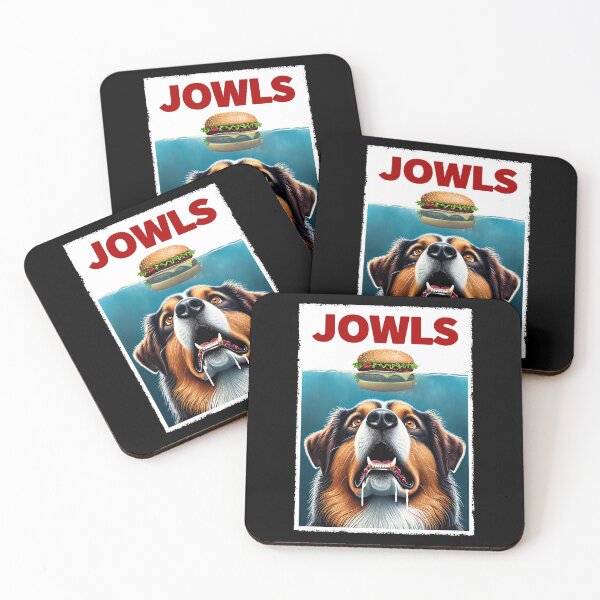 Item preview, Funny Hovawart and Hamburger Parody Jowls Dog Lover designed and sold by Kimberley King Art  King Art.