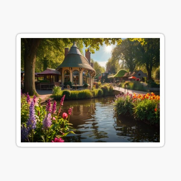 Item preview, Whispers of Magic in a Fairy Tale Dutch City designed and sold by BlareBlare.