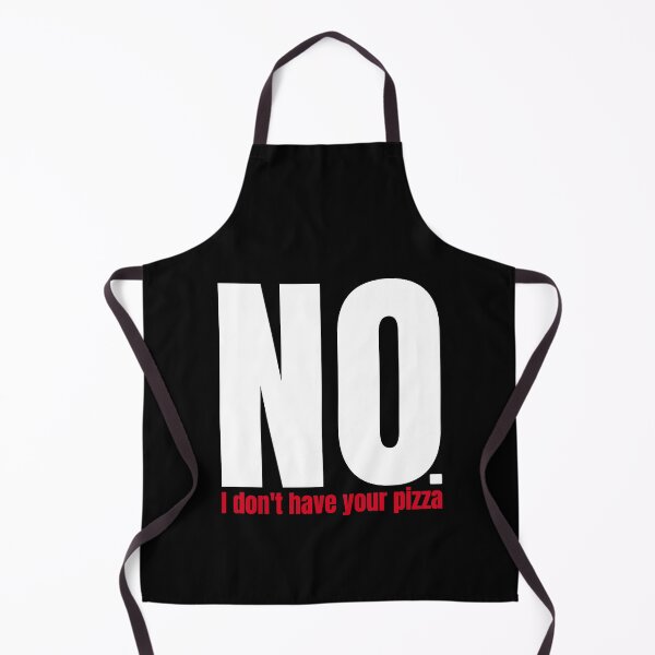 Item preview, No, I Don't Have Your Pizza - Funny Delivery Rider Sticker_White designed and sold by KarlMast.