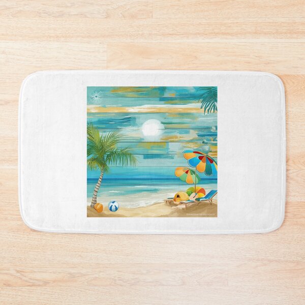 Item preview, Tropical Beach Escape – Colorful Coastal Summer Art designed and sold by ErSaSolutions.