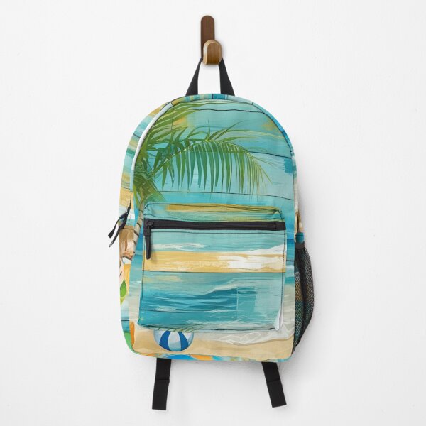 Item preview, Tropical Beach Escape – Colorful Coastal Summer Art designed and sold by ErSaSolutions.