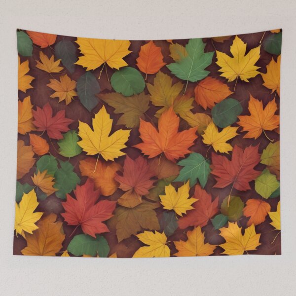 Item preview, The magic of falling leaves designed and sold by omg-designs.