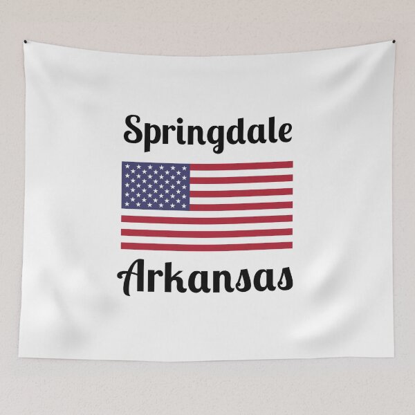 Item preview, Springdale Arkansas - Stylish Prints, designed and sold by Fleetwood1994.