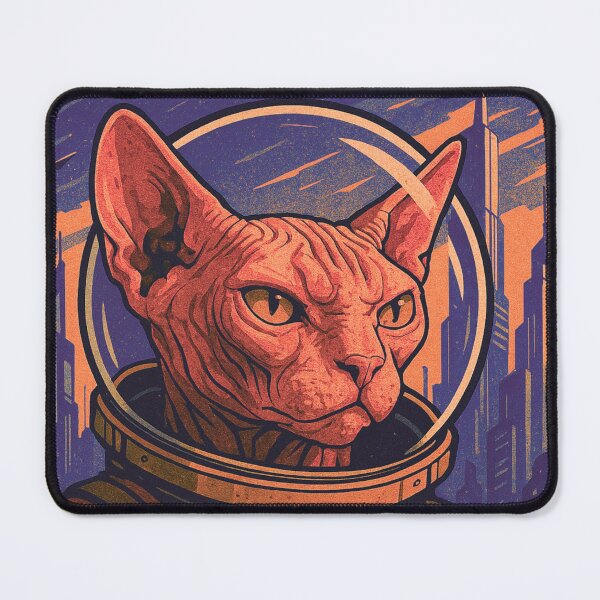 Item preview, Sphynx catronaut on a mission! designed and sold by 45CreativeClub.
