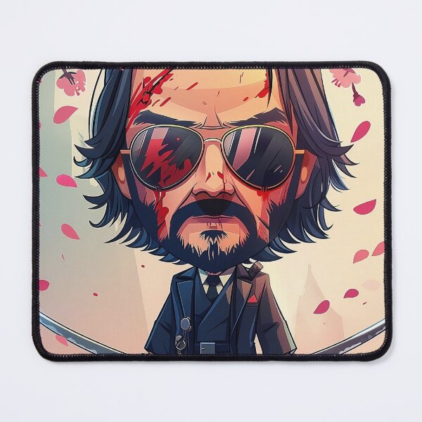 Item preview, John Wick Chibi – Bloody Cute Samurai designed and sold by Guesso.