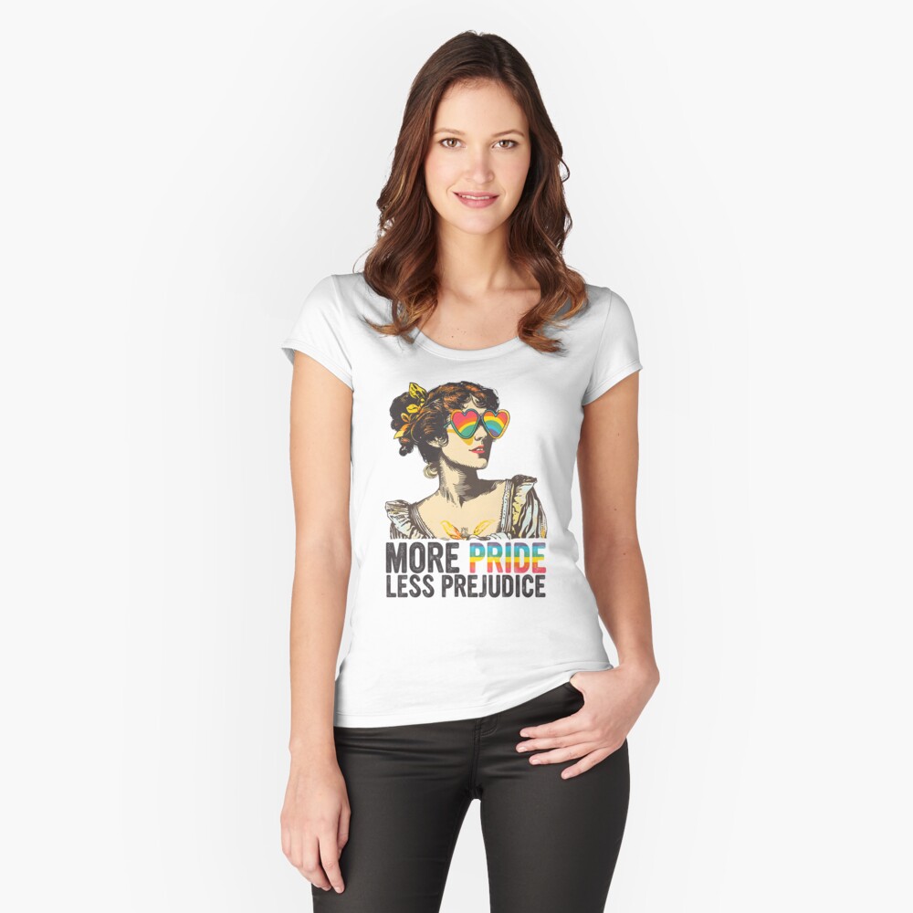 Item preview, Fitted Scoop T-Shirt designed and sold by lidanmasi.