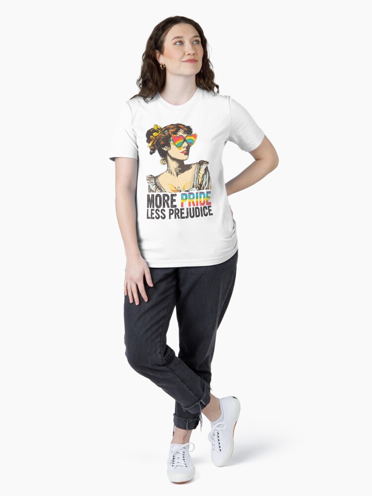 Thumbnail 4 of 7, Essential T-Shirt, More Pride Less Prejudice LGBT Pride Month More Pride designed and sold by lidanmasi.