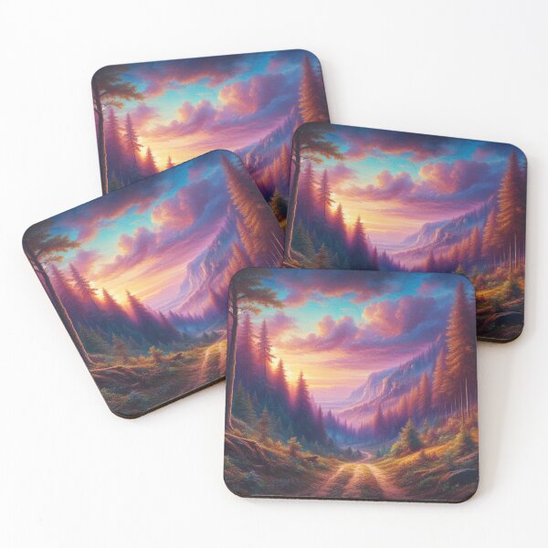 Item preview, Romantic landscape in the evening designed and sold by Sigtrix.