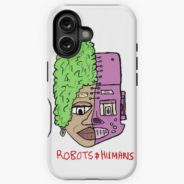 Item preview, Robots & Humans designed and sold by Shooz34.