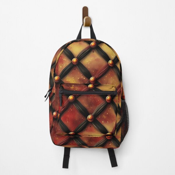 Item preview, Futuristic Grid Pattern – Dark Leather and Glowing Cosmic Background designed and sold by Art Garden.