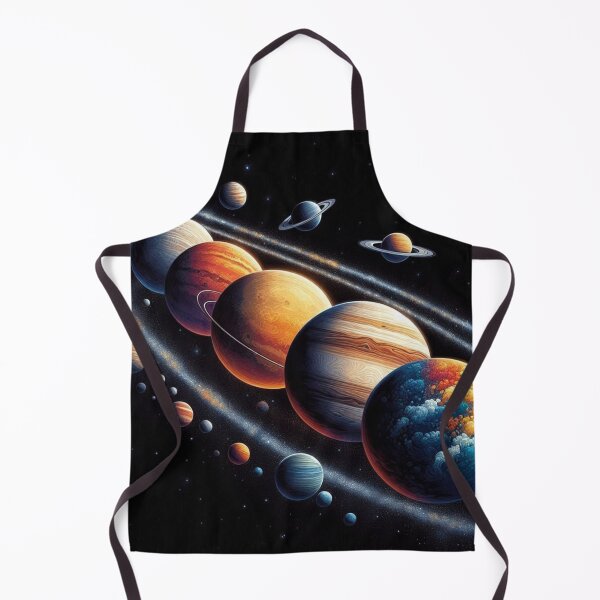 Item preview, Colorful planets in space designed and sold by Sigtrix.