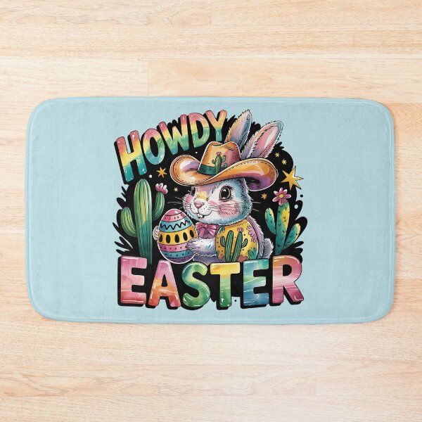 Item preview, Howdy Easter Bunny Cute Western Spring Design designed and sold by BirdsnStuff.