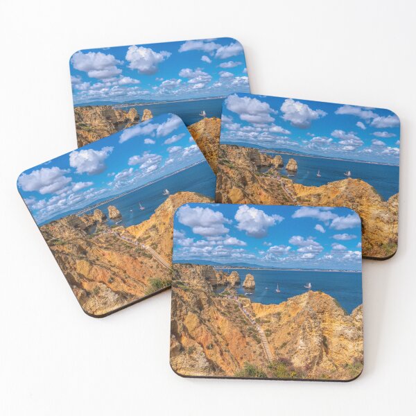 Item preview, Golden Cliffs Ponta da Piedade Coast Walk Lagos Portugal designed and sold by acceleratorhams.