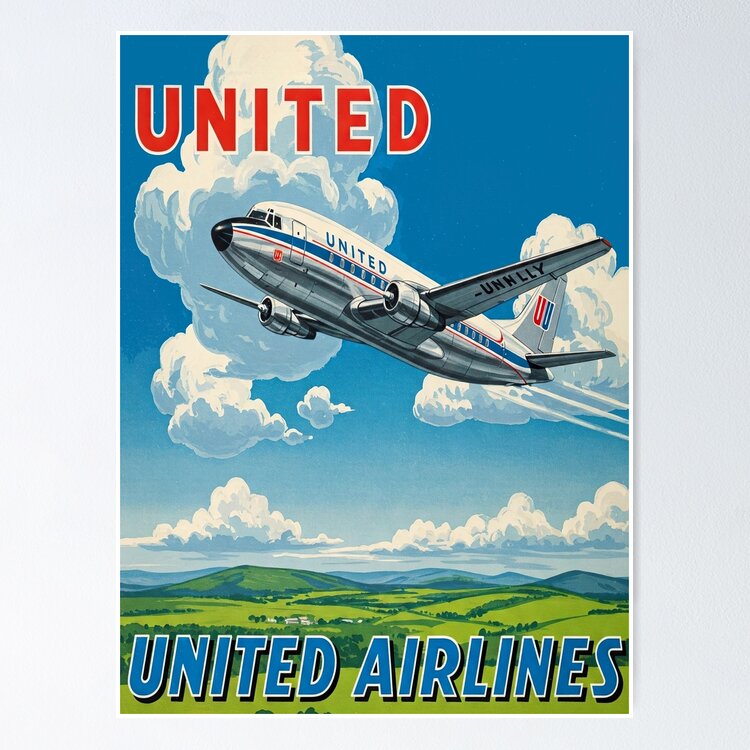 Vintage United Airlines