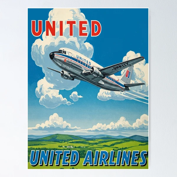 Vintage United Airlines