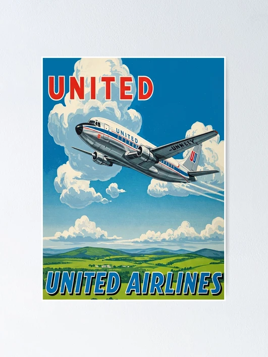 Vintage United Airlines