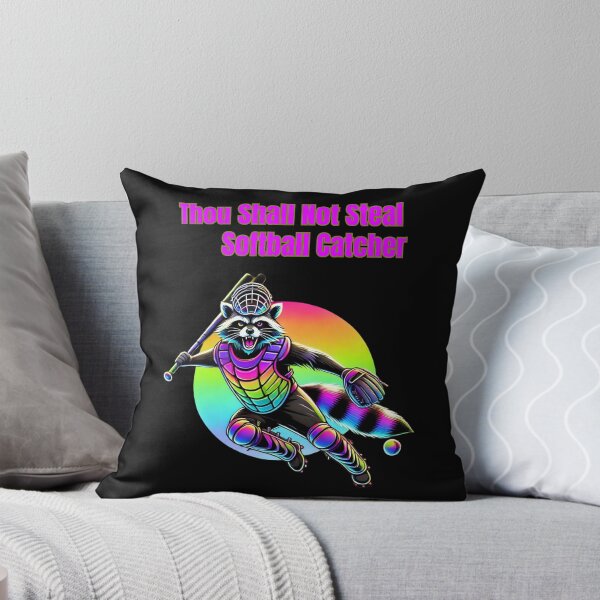 Item preview, Thou Shall Not Steal Softball Catcher designed and sold by TrendsLook.
