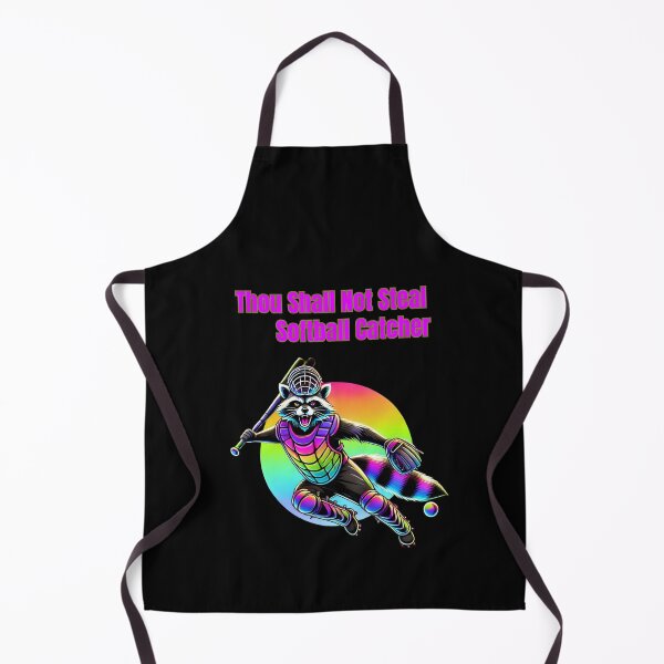 Item preview, Thou Shall Not Steal Softball Catcher designed and sold by TrendsLook.