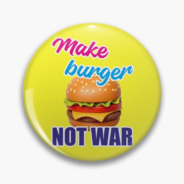 Artikelvorschau, make burger not war entworfen und verkauft von Mauswohn.