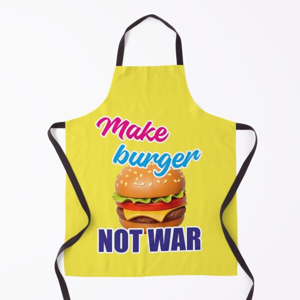 Item preview, make burger not war designed and sold by Mauswohn.