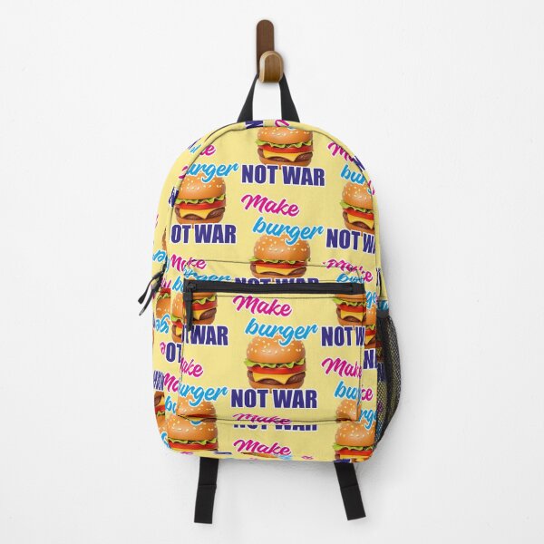 Item preview, make burger not war designed and sold by Mauswohn.