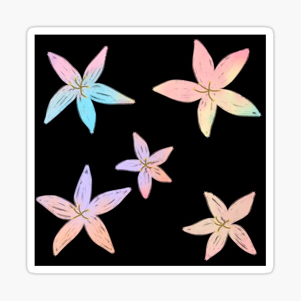 Item preview, Chalkboard Lilies  designed and sold by JaygiesDesign.