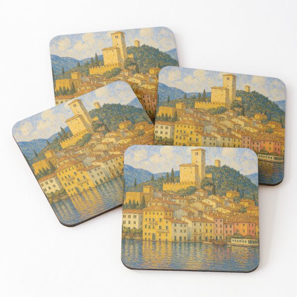 Item preview, Gustav Klimt Malcesine on Lake Garda designed and sold by maniacfitness.
