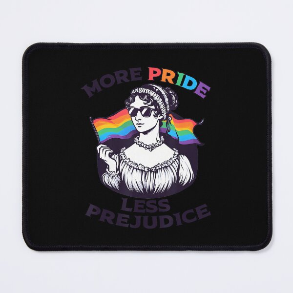 Item preview, More Pride Less Prejudice LGBT Sunglasses Meme designed and sold by lidanmasi.