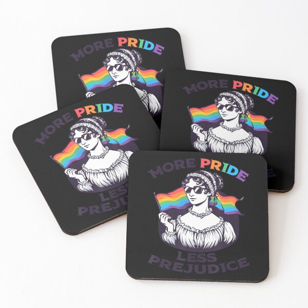 Item preview, More Pride Less Prejudice LGBT Sunglasses Meme designed and sold by lidanmasi.