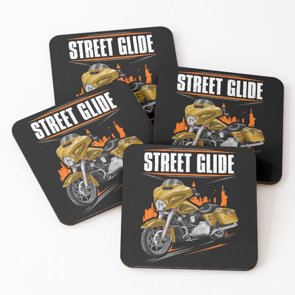 Item preview, Motorcycle Street Glide Base FLHX & FLHXI 2016 (Hard Candy Gold Flake) for Motorcycle Riders designed and sold by MotoApparelHub.