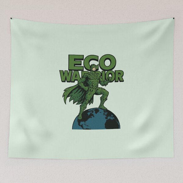 Item preview, Eco Warrior – Comic Book Superhero for the Planet designed and sold by Bratak.